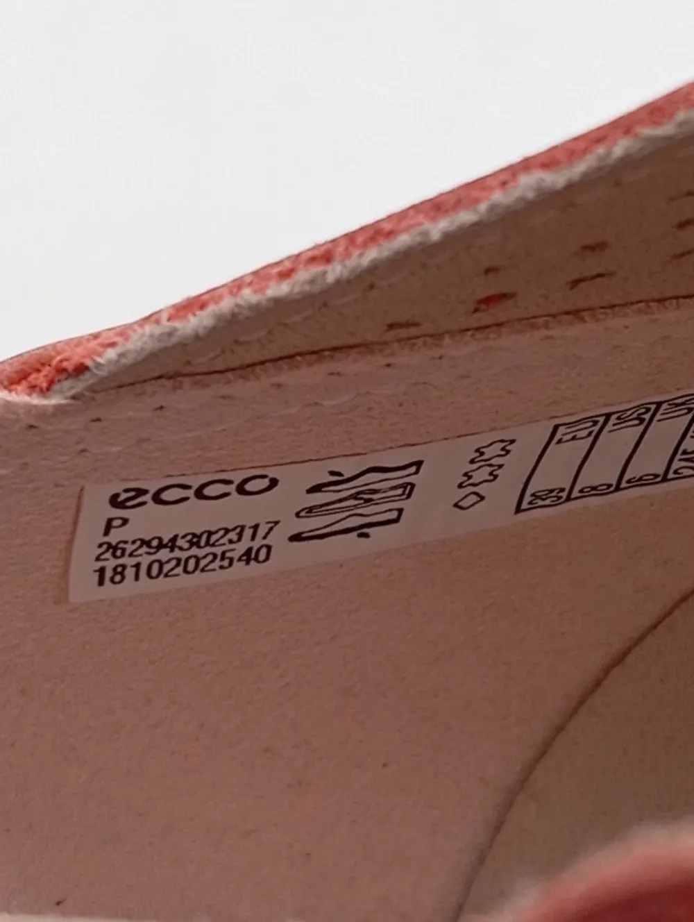 Ballerinas>Ecco Klassische Ballerinas Größe 39 hellorange