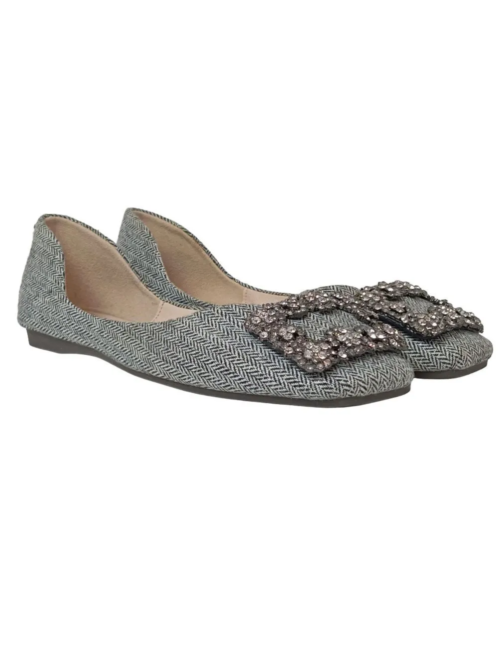 Ballerinas>Josiny Klassische Ballerinas Größe 35 hellgrau
