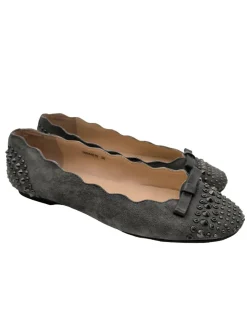 Ballerinas>Su00ed Klassische Ballerinas Größe 38 hellgrau