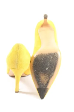 Pumps>Enzo di Martino Klassische Pumps Größe 36 dunkelgelb