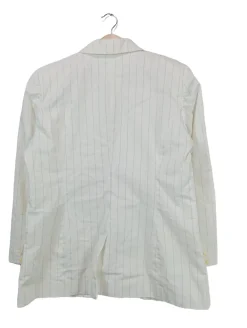 Blazer>H&M Klassischer Blazer Größe 44 weiß