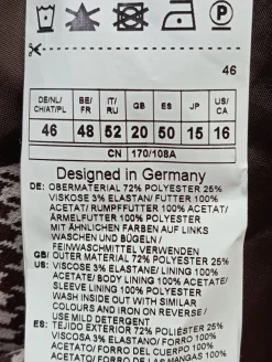 Klassischer Blazer Größe 46-Gerry Weber Outlet