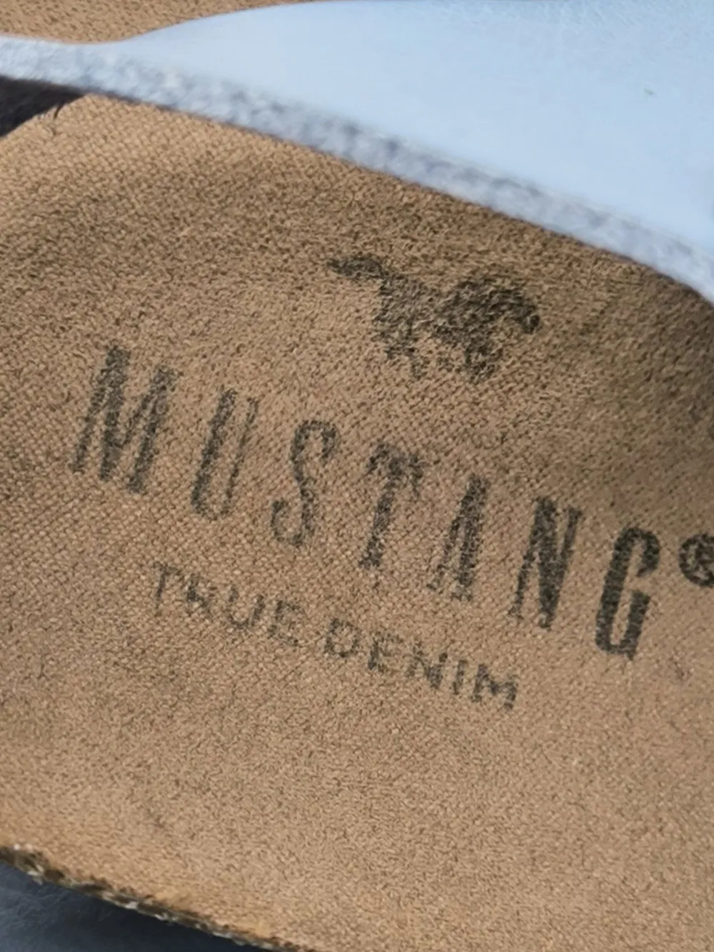 Sandalen>Mustang Komfort-Sandalen Größe 37 blau