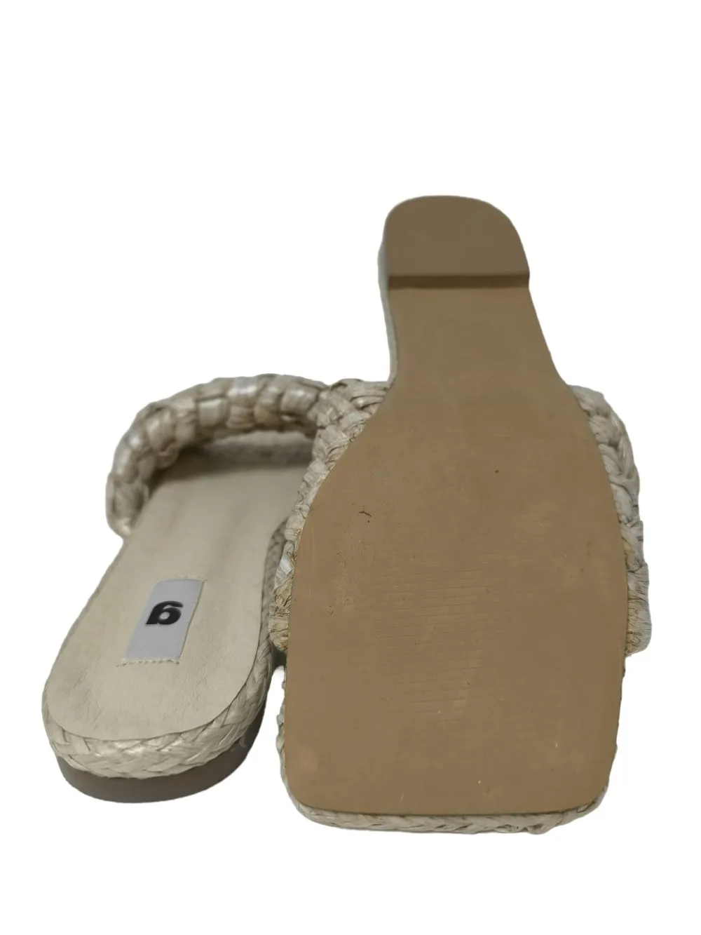 Sandalen>Gina Tricot Komfort-Sandalen Größe 38 hellgrau