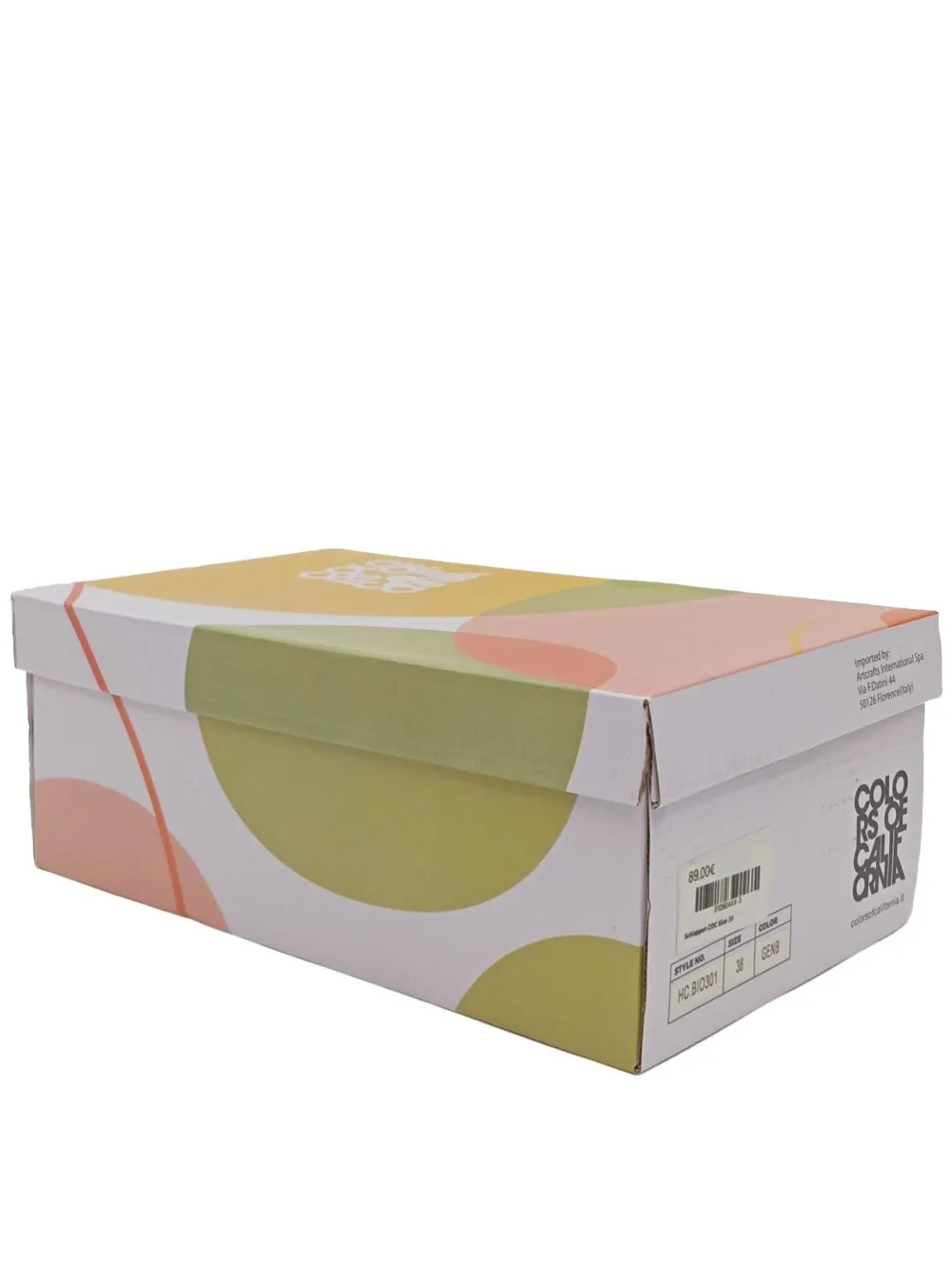 Komfort-Sandalen Größe 38-Colours of California New