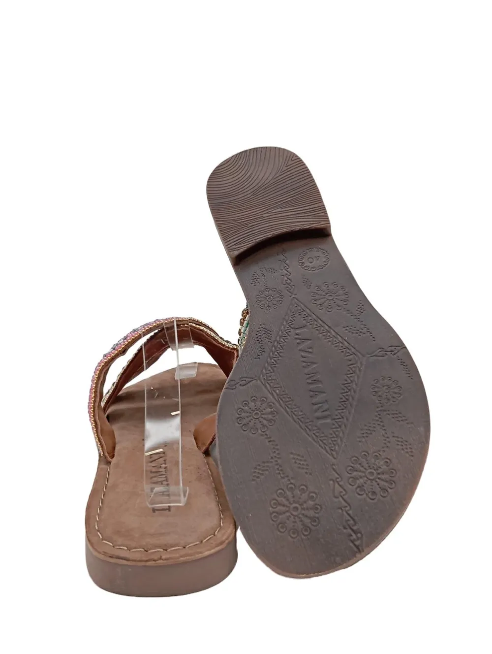 Sandalen>Lazamani Komfort-Sandalen Größe 40 braun