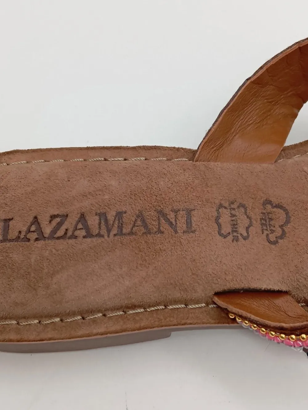 Sandalen>Lazamani Komfort-Sandalen Größe 40 braun