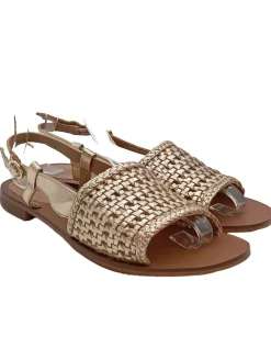 Sandalen>Bocage Komfort-Sandalen Größe 38 goldfarben