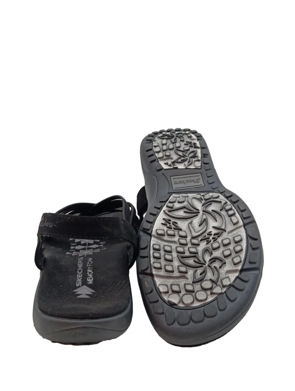 Sandalen>Skechers Komfort-Sandalen Größe 39 schwarz