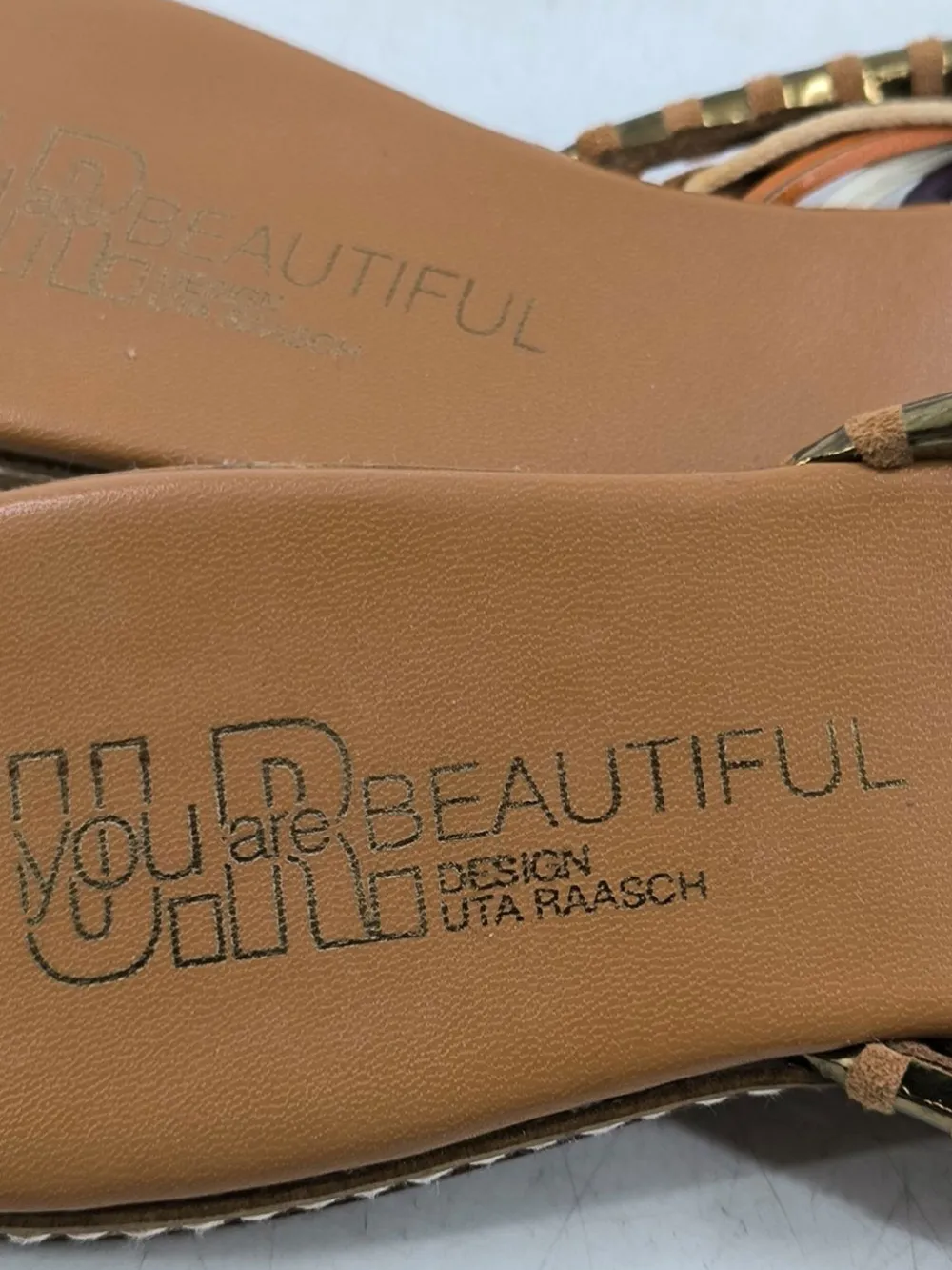 Sandalen>YOU are BEAUTIFUL Komfort-Sandalen Größe 40