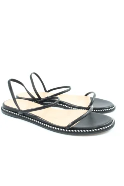 Sandalen>essen Komfort-Sandalen Größe 40 schwarzwollweiß