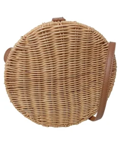 Korbtaschen>Zara Basic Korbtasche goldorangehellbraun