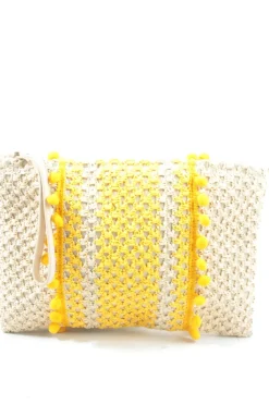 Kosmetiktaschen>SheIn Kosmetiktasche wollweißblassgelb