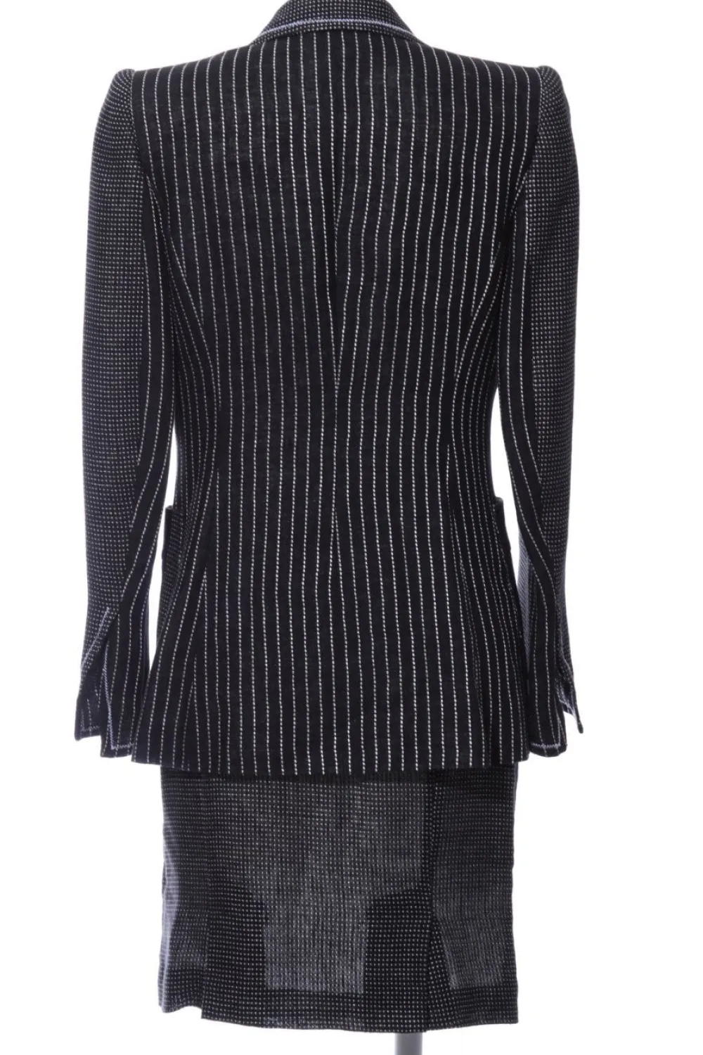 Anzüge>Gianfranco Ferru00e9 Kostüm Größe 34 schwarzweiß