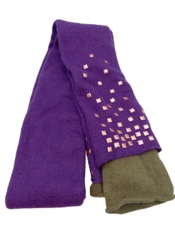 Schals>DKNY Krawattenschal lilakhaki