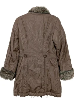 Jacken>Biba Kunstfelljacke Größe 34 braun