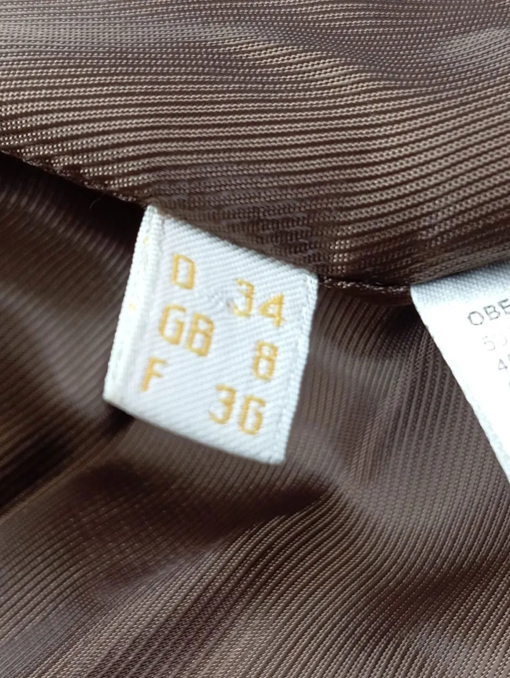 Jacken>Biba Kunstfelljacke Größe 34 braun