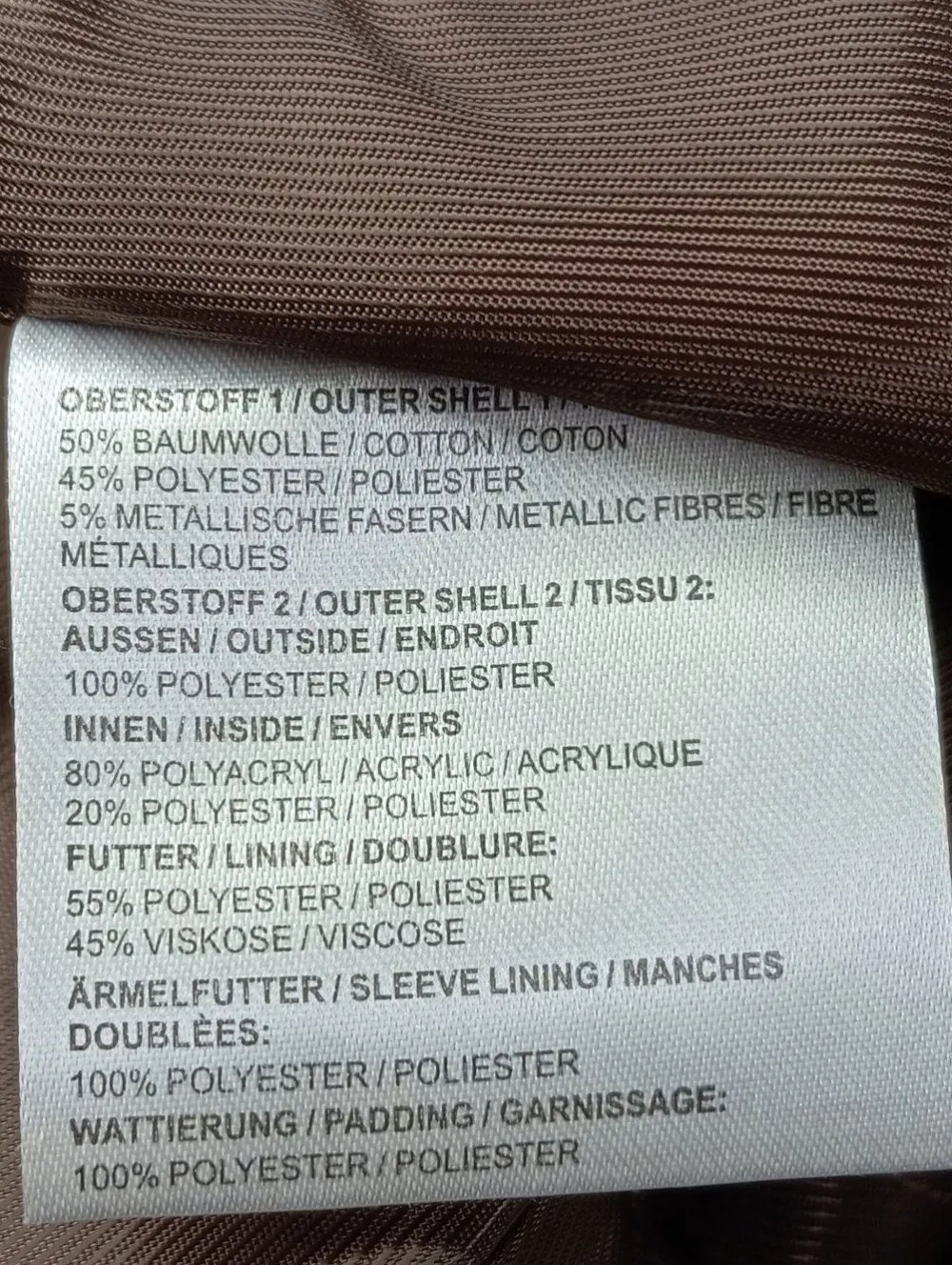 Jacken>Biba Kunstfelljacke Größe 34 braun