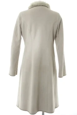 Mäntel>Piu00fa & Piu00fa Kunstfellmantel Größe 36 hellbeige