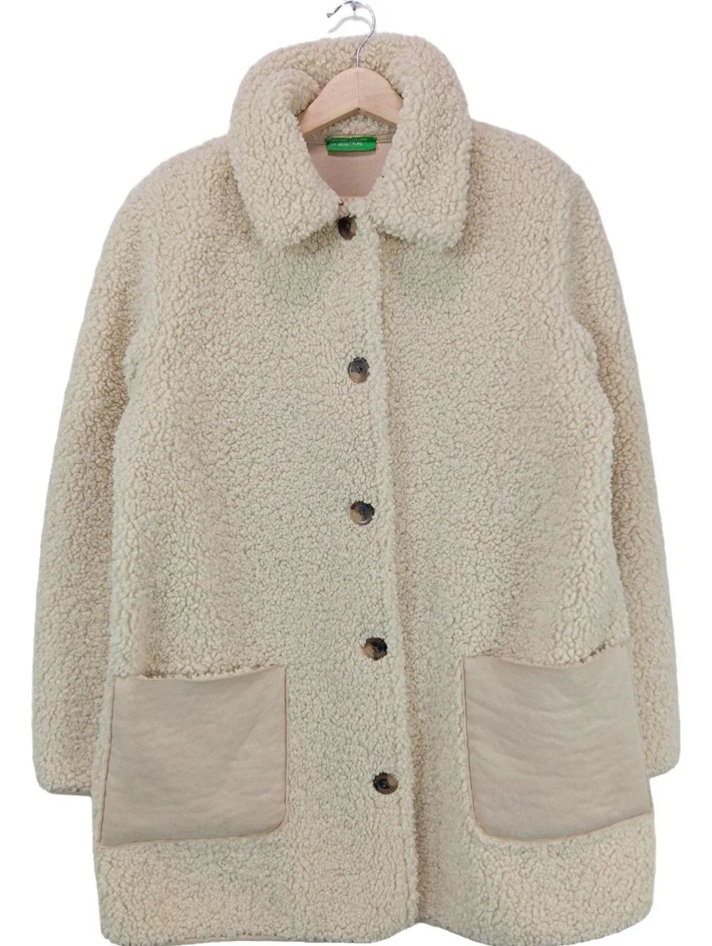 Kunstfellmantel Größe 46-United Colors of Benetton Online