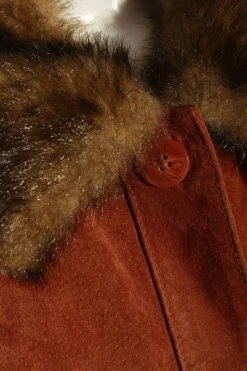 Kunstfellmantel Größe 36-Dennis Basso Sale