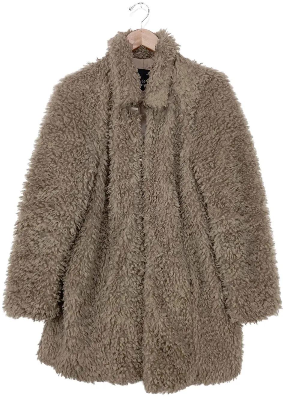 Mäntel>Isabell Kunstfellmantel Größe 38 wollweiß