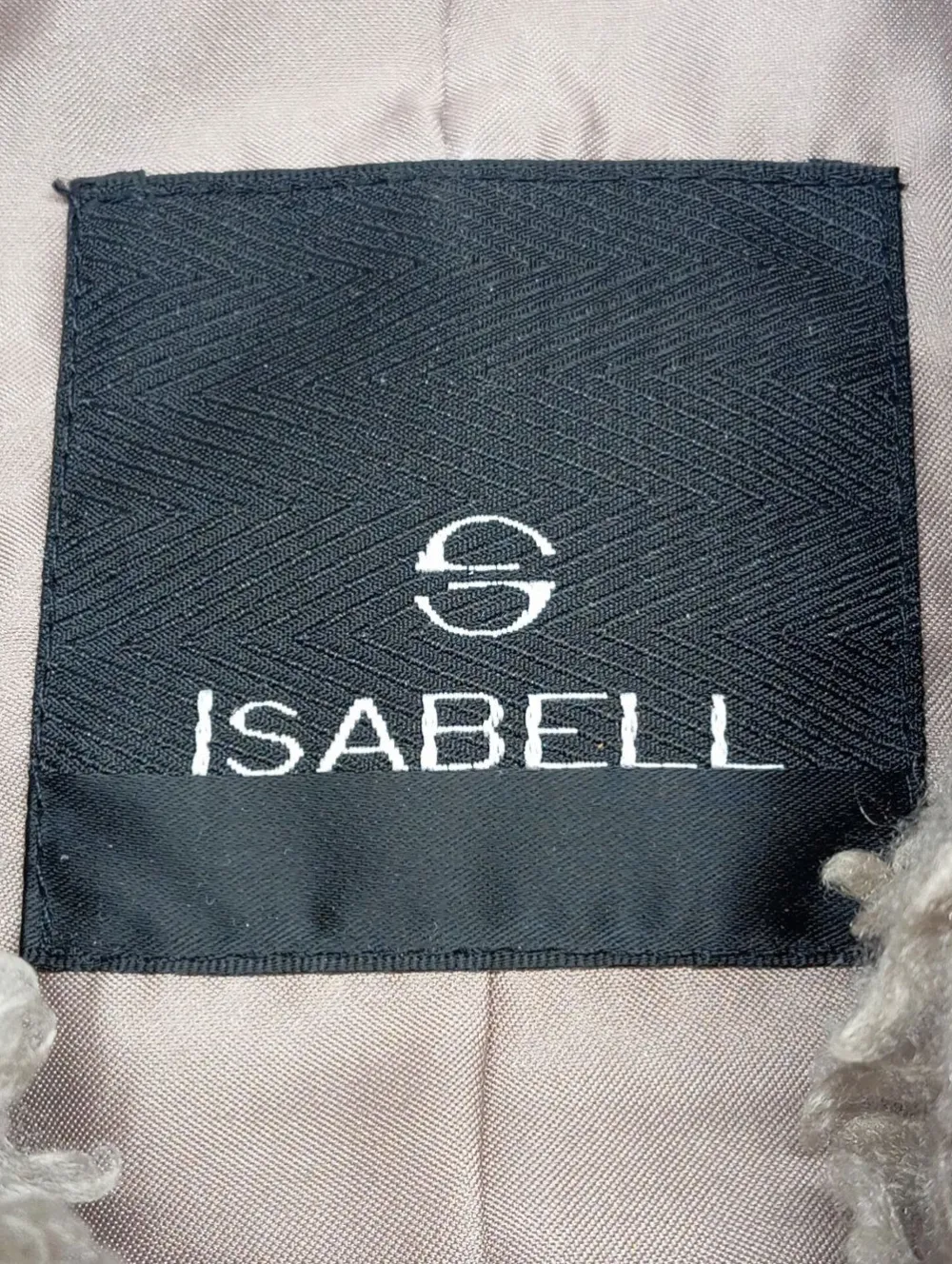 Mäntel>Isabell Kunstfellmantel Größe 38 wollweiß