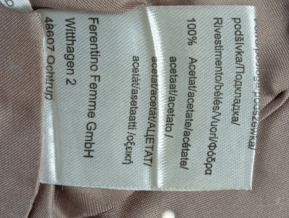 Mäntel>Isabell Kunstfellmantel Größe 38 wollweiß