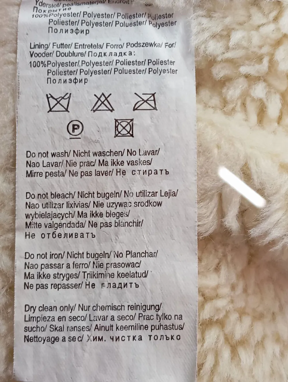 Kunstfellmantel Größe 40-Vero Moda Best