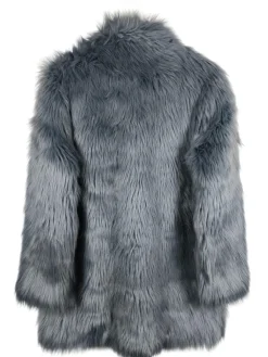 Mäntel>NA-KD Kunstfellmantel Größe 36 hellgrau
