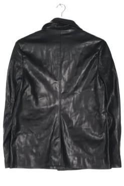 Jacken>Bershka Kunstlederjacke Größe 36 schwarz