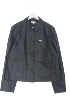 Jacken>Brixton Kunstlederjacke Größe 42 hellgrau