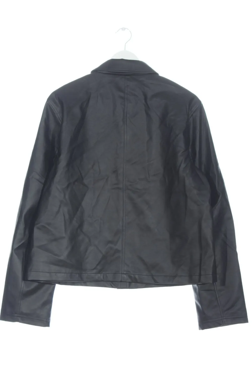 Jacken>Brixton Kunstlederjacke Größe 42 hellgrau