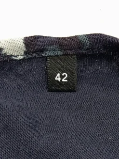 Kurzarm-Bluse Größe 42-Opus Hot