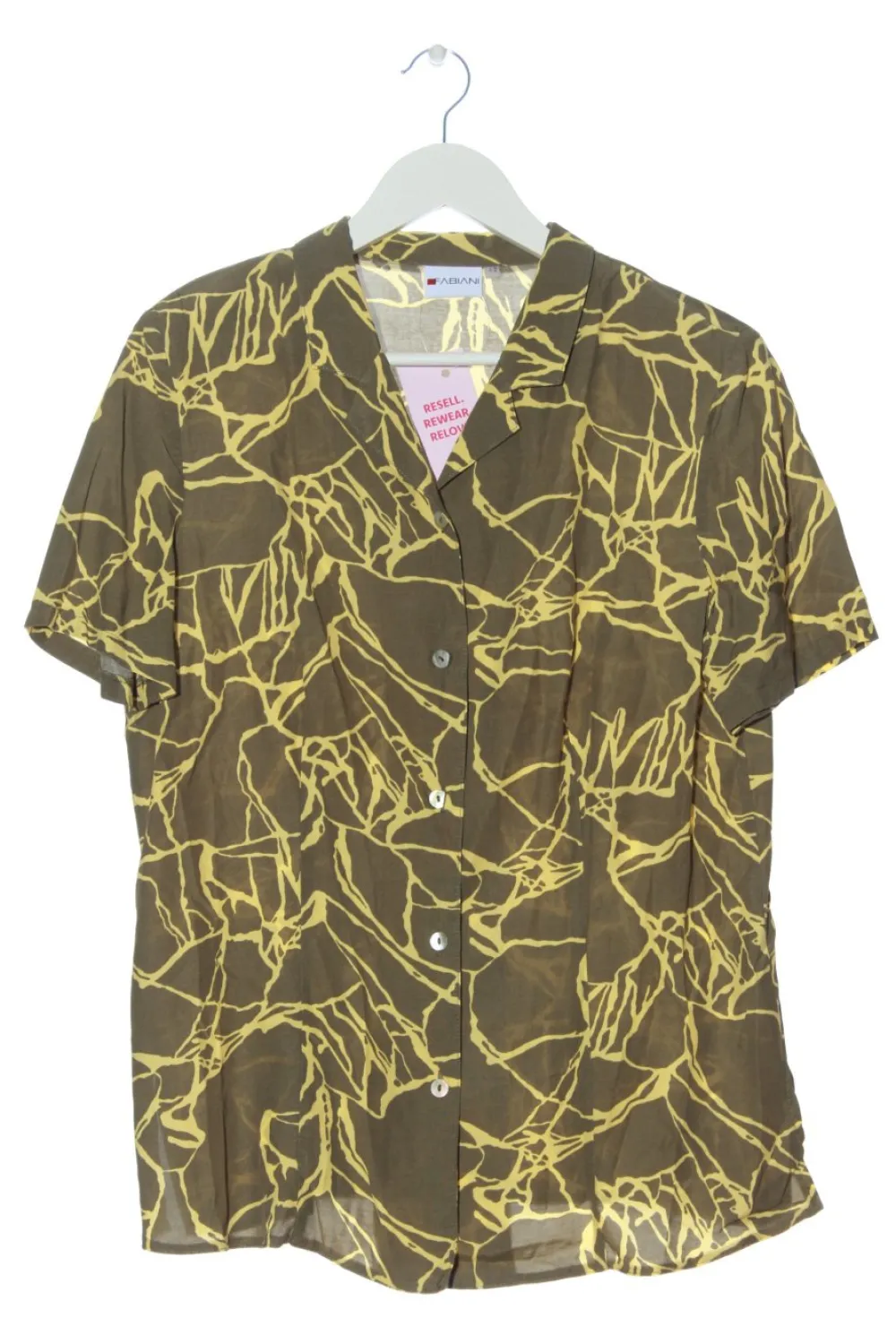 Kurzarm-Bluse Größe 42-Fabiani Outlet