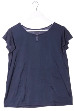 Blusen>Broadway Collection Kurzarm-Bluse Größe 38 blau