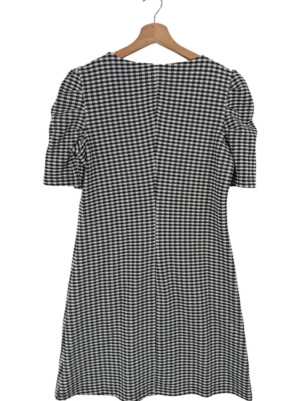 Kleider>edc Kurzarmkleid Größe 36 schwarzweiß