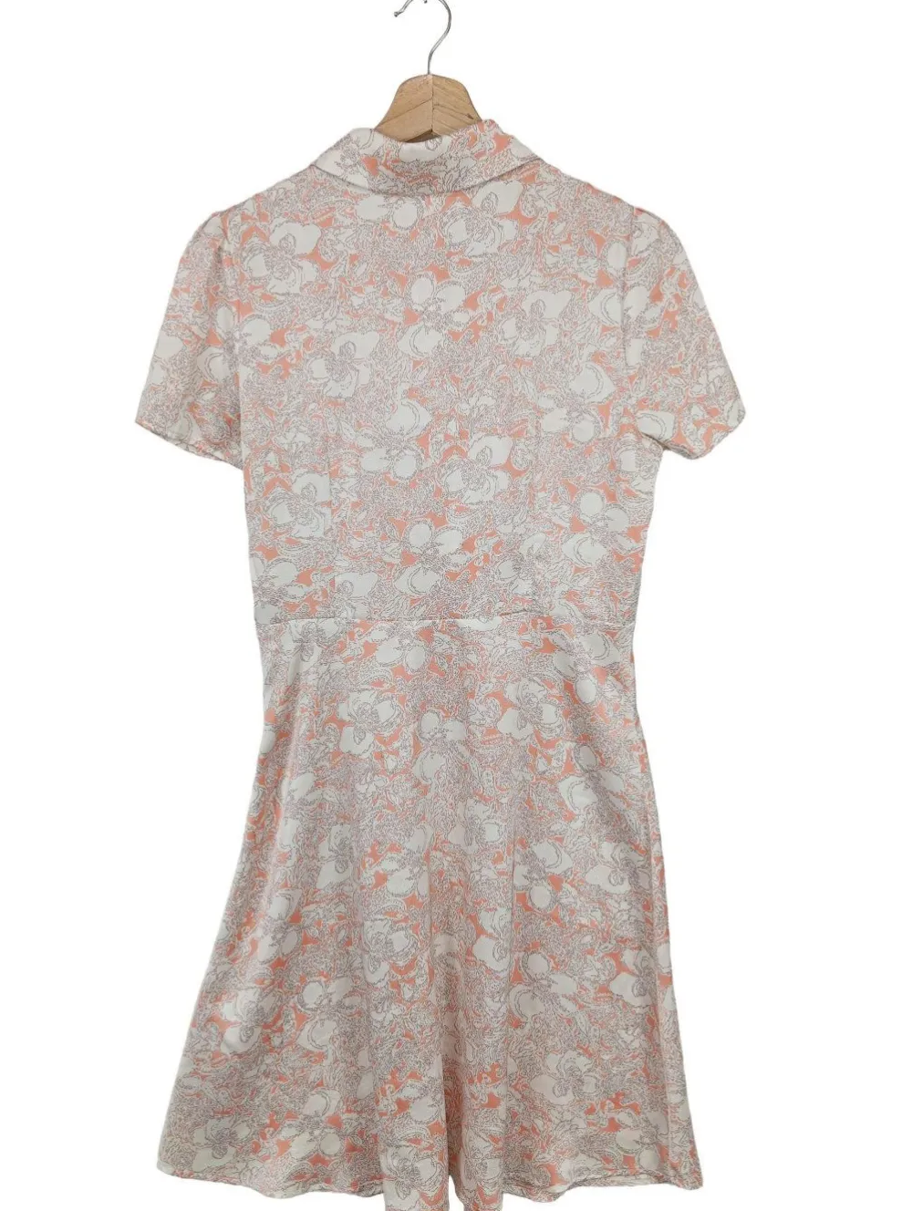 Kleider>Reken Maar Kurzarmkleid Größe 36 hellorangebraun