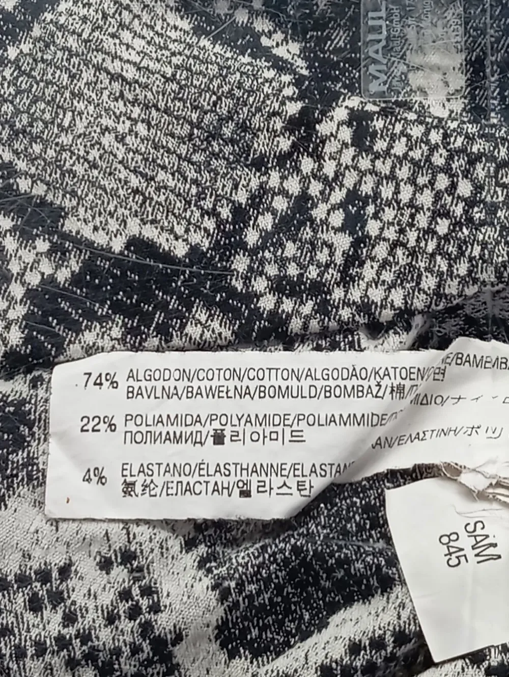 Kleider>Zara Woman Kurzarmkleid Größe 34 hellgrauschwarz