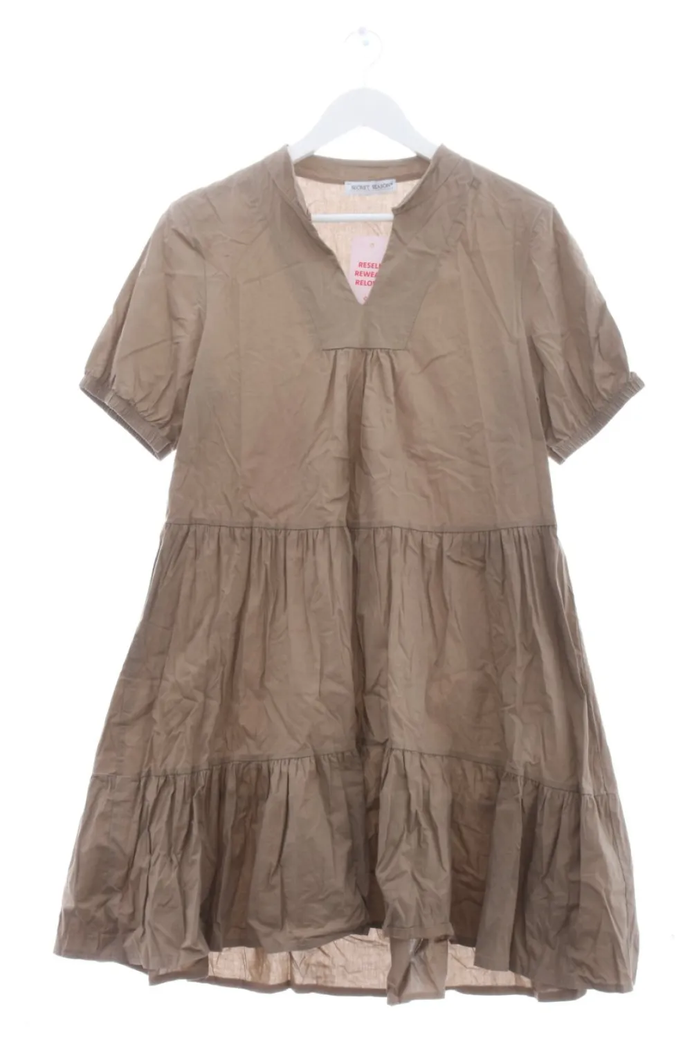 Kleider>Secret season Kurzarmkleid Größe 40 braun