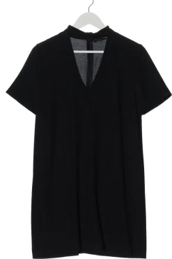 Kleider>Zara Woman Kurzarmkleid Größe 38 schwarz