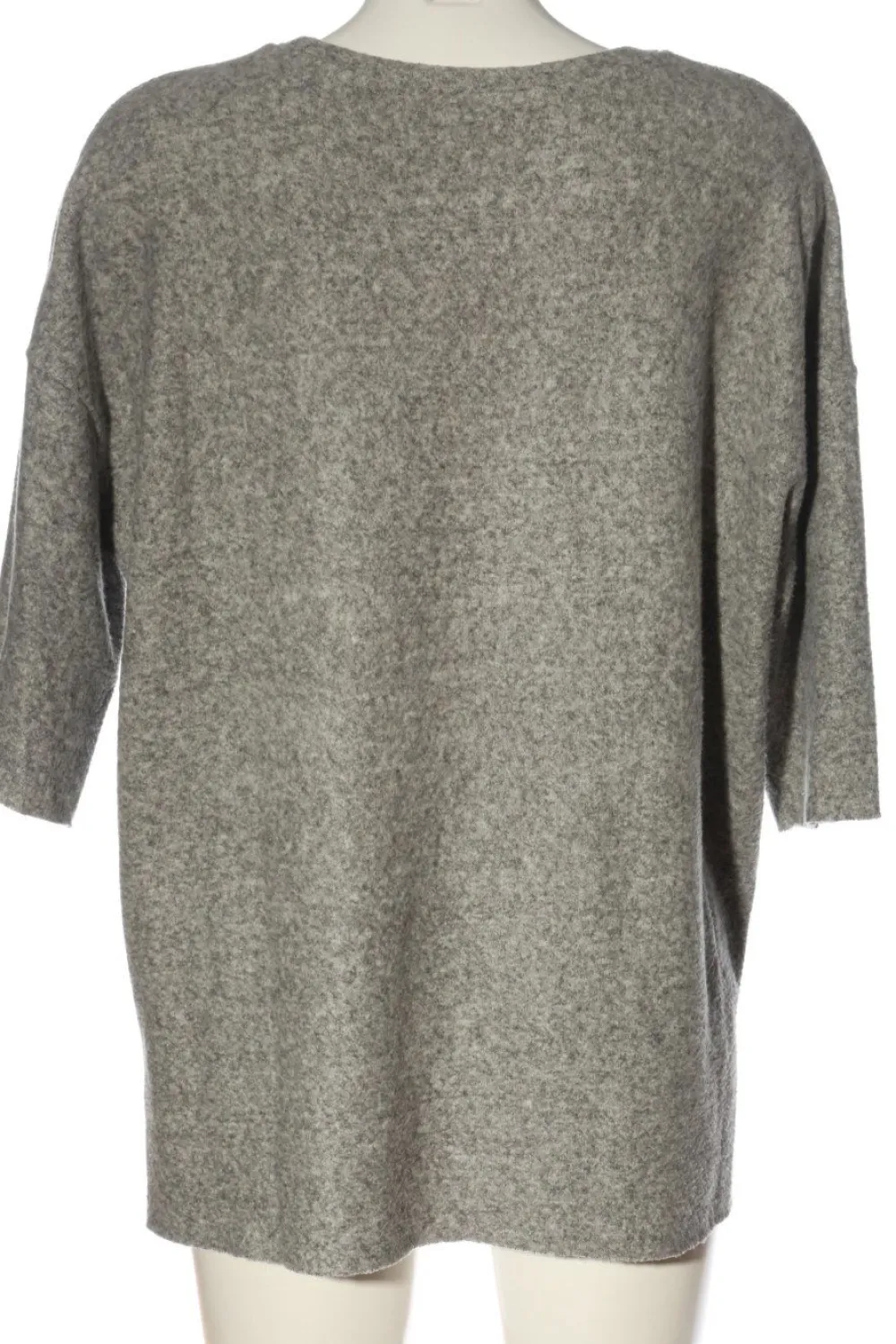 Pullover>Zara Trafaluc Kurzarmpullover Größe 38 hellgrau