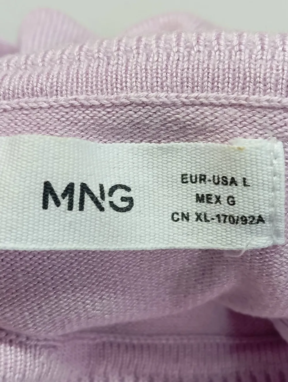 Pullover>MNG Kurzarmpullover Größe 40 pink