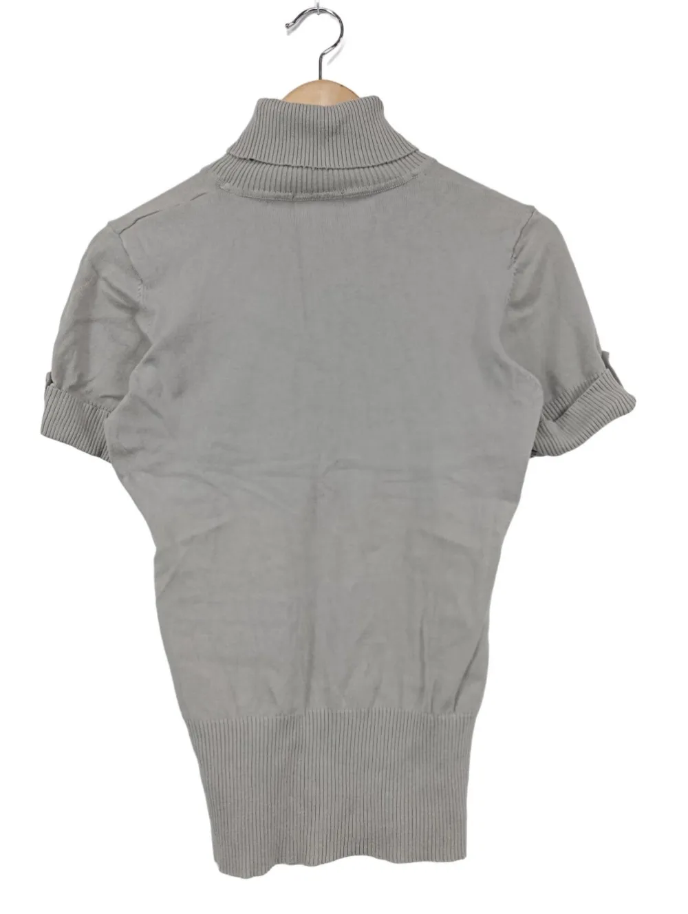 Pullover>Orsay Kurzarmpullover Größe 38 hellgrau