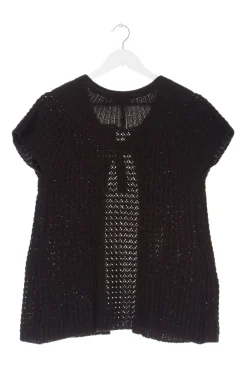 Strickbekleidung>X-Mail Kurzarmstrickjacke Größe 38 braun