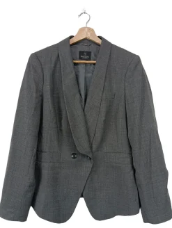 Blazer>MADELEINE ISSING Kurz-Blazer Größe 40 hellgrau