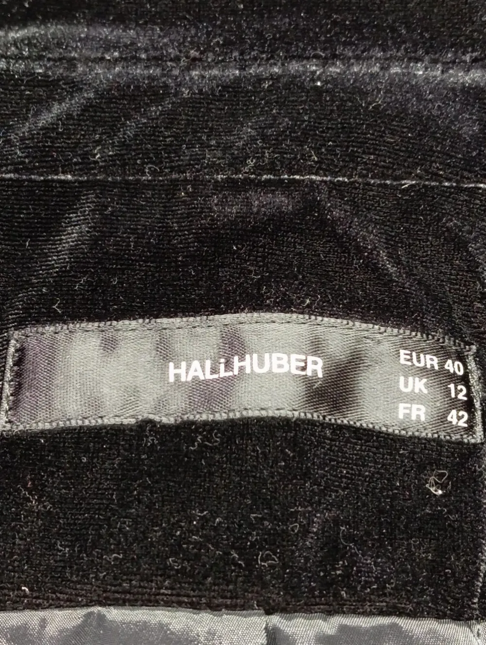 Blazer>Hallhuber Kurz-Blazer Größe 40 schwarz