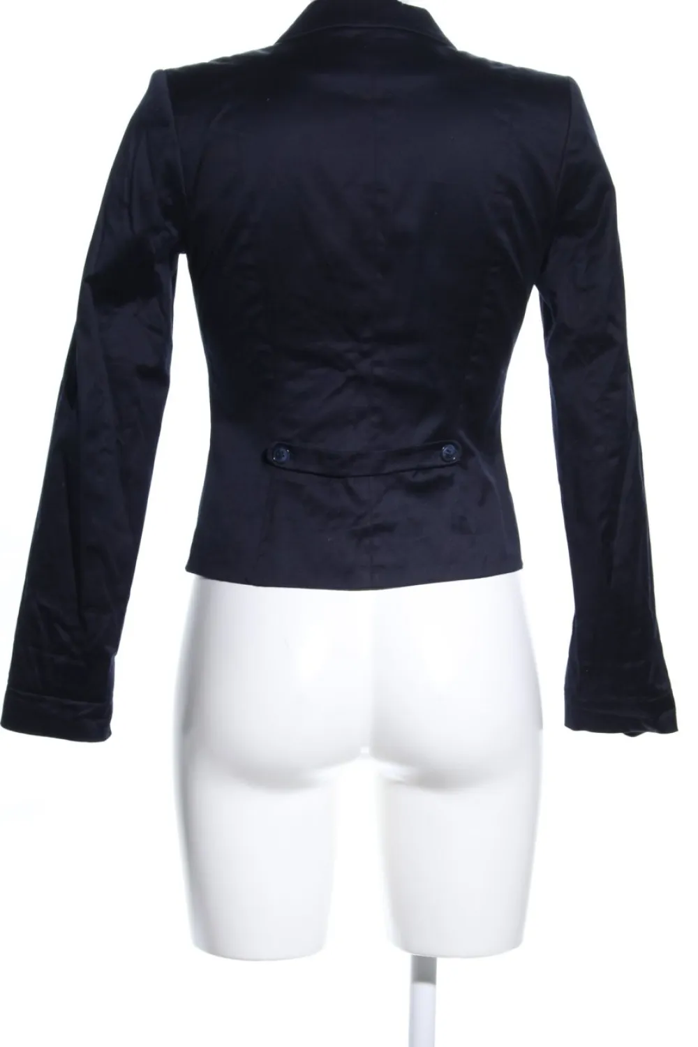 Blazer>H&M Kurz-Blazer Größe 34 blau