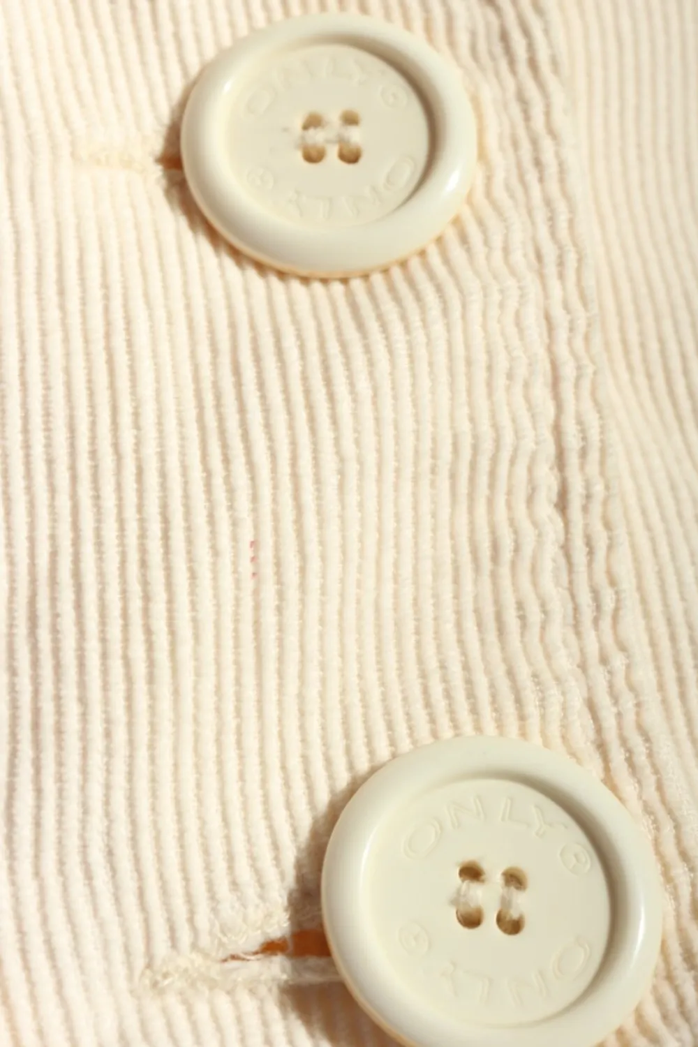 Blazer>Only Kurz-Blazer Größe 38 wollweiß