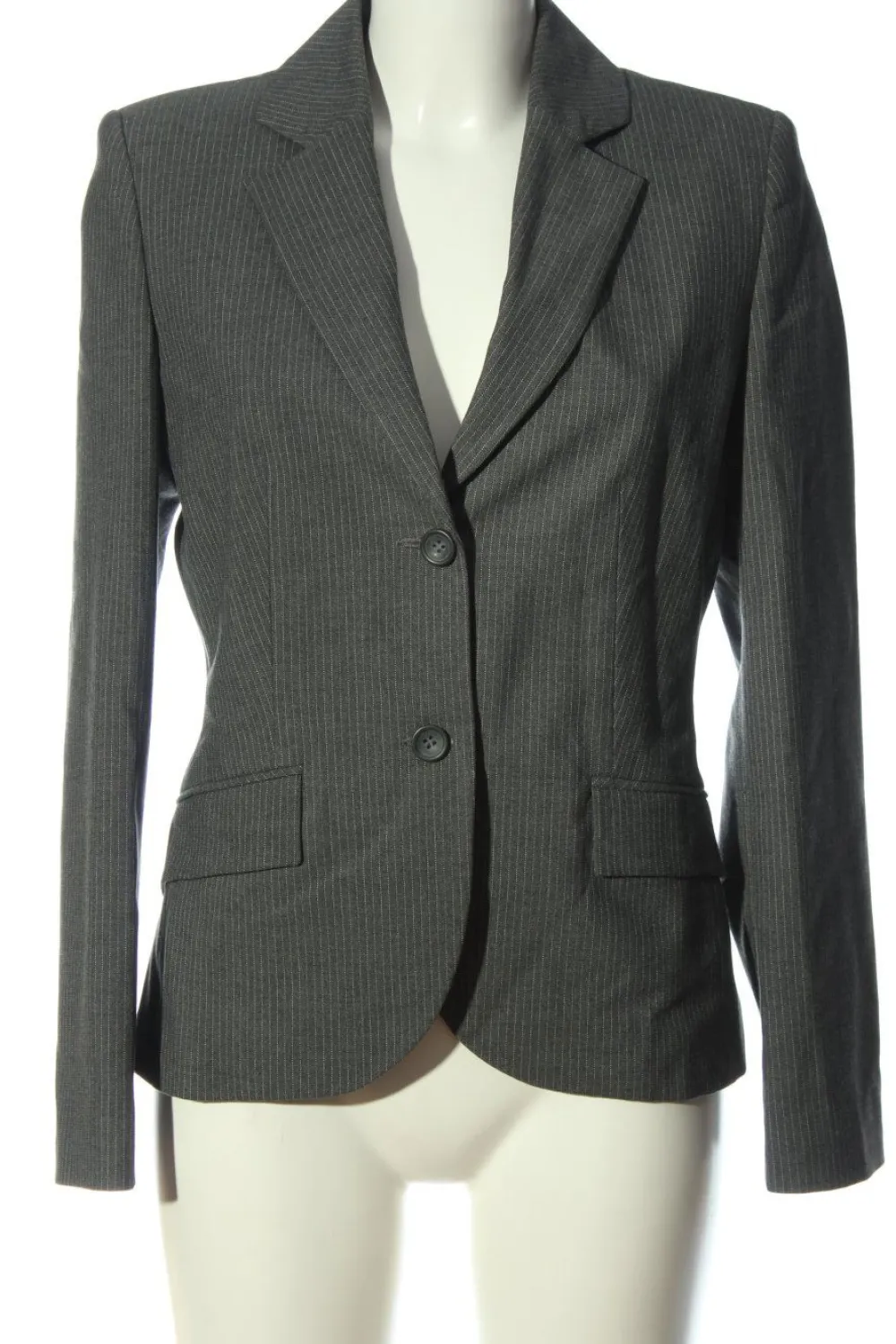 Blazer>s.Oliver Kurz-Blazer Größe 38 hellgrauweiß